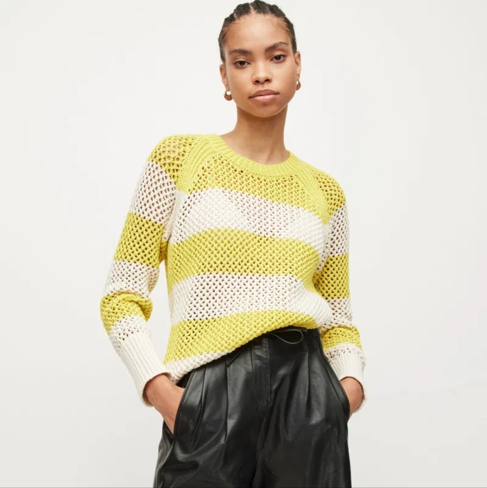 AllSaints Mesh Sweater